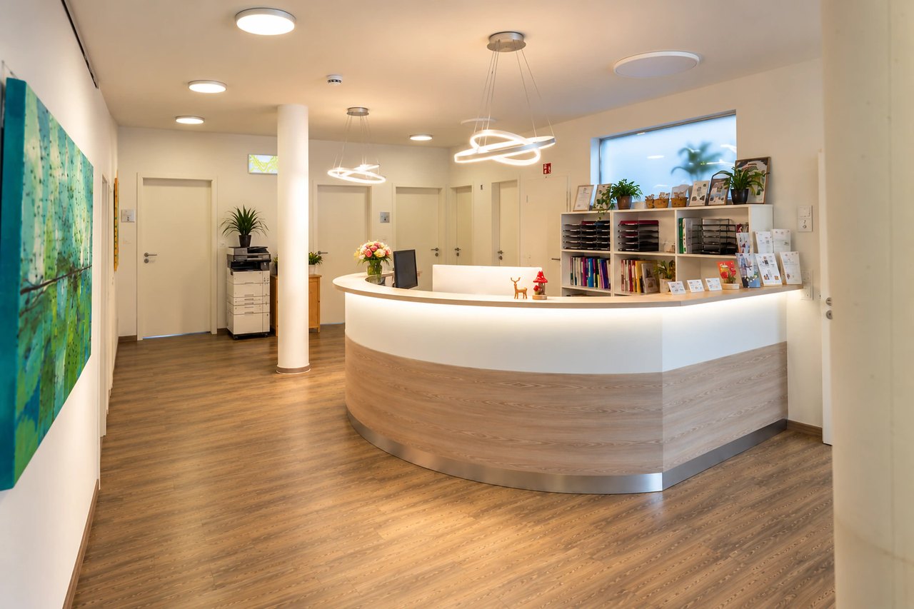 Empfang im Therapie Haus Schwab