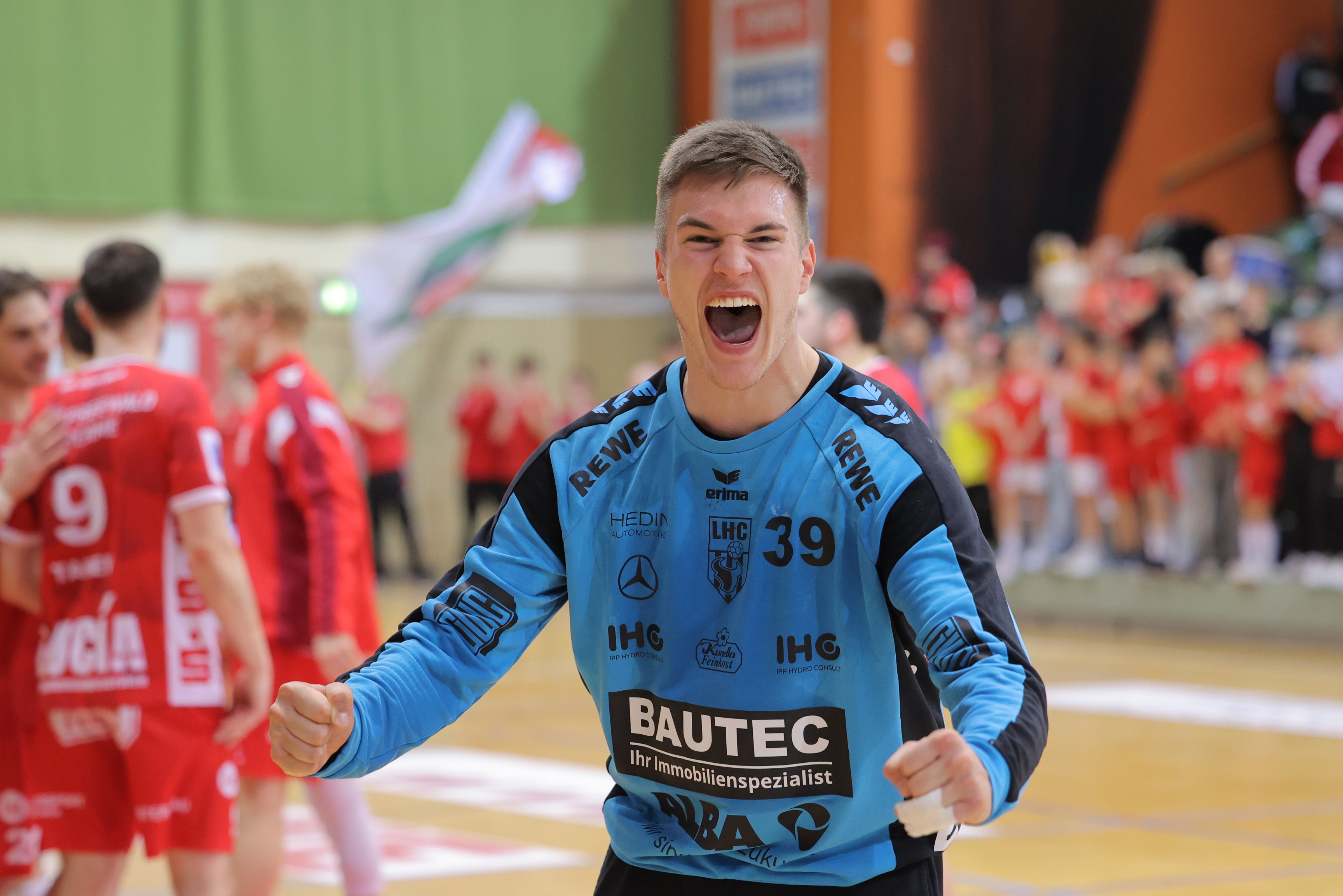 Handball Cottbus Spielszene