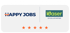 HAPPY JOBS Partnerbadge
