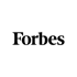 Forbes logo in black text on a dark green background.