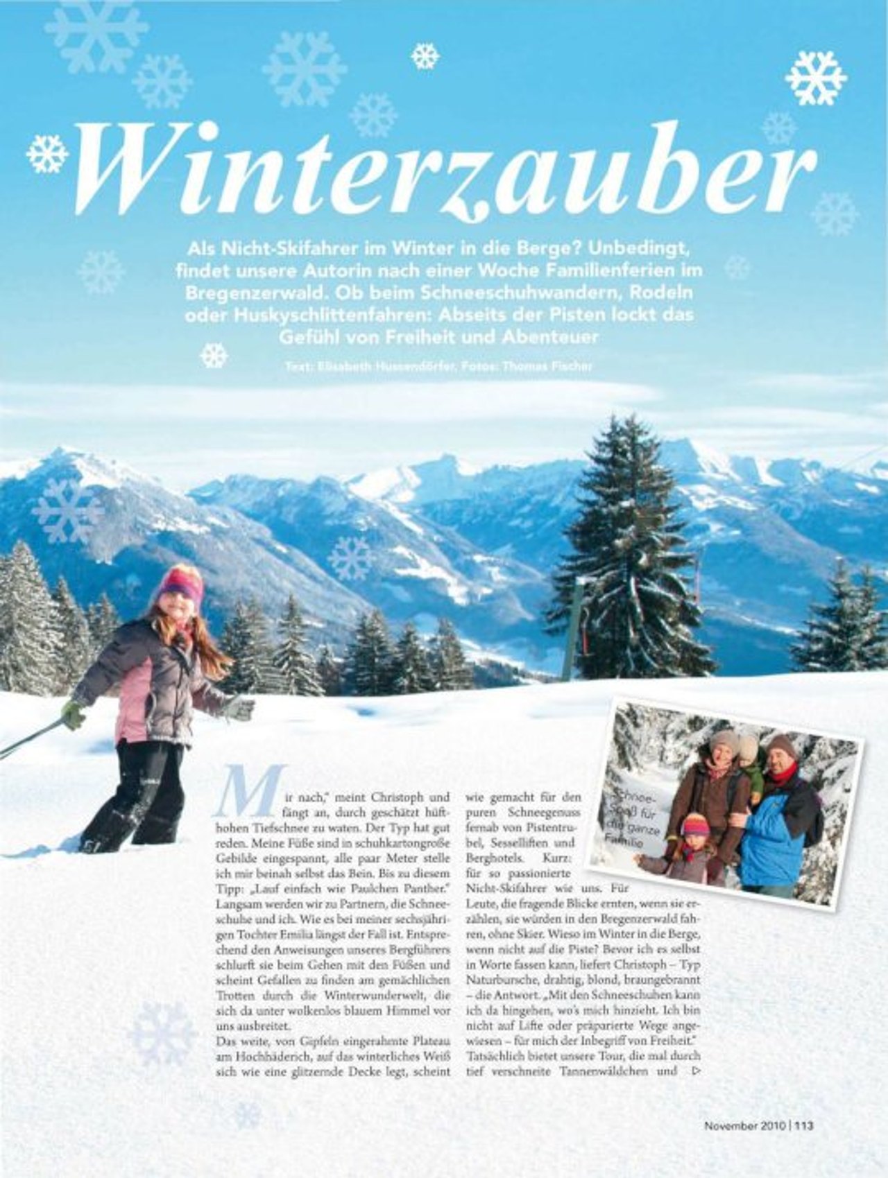 Winterzauber.