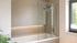 Glas-Duschwand für die Badewanne