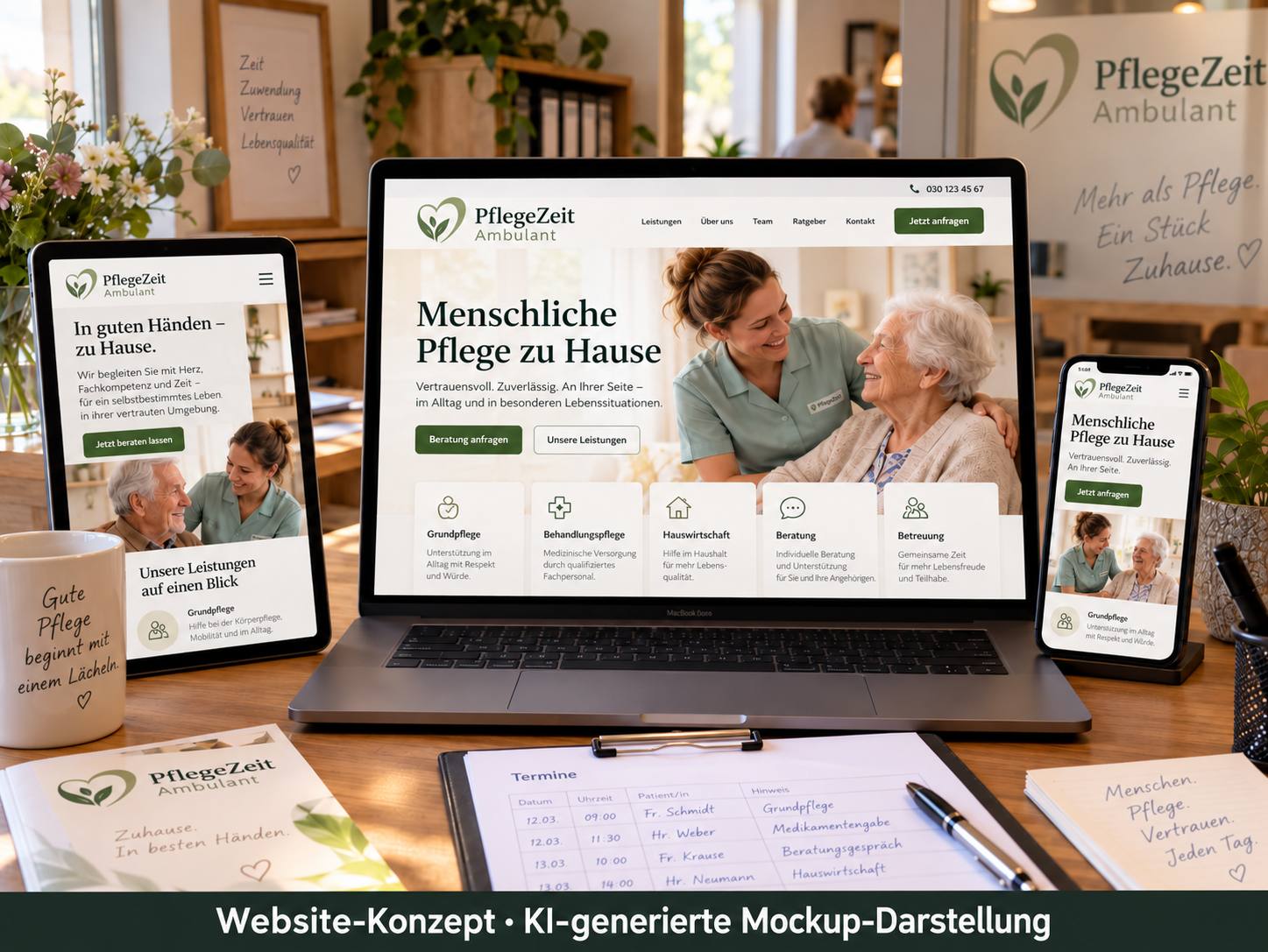 Website für einen Hausarzt