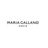 Maria Galland Paris Logo auf dunklem Hintergrund.