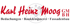 Logo: Karl Heinz Moog GmbH mit Text "Bedachungen · Bauklempnerei · Fassadenbau"