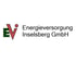 Logo der Energieversorgung Inselberg GmbH mit grüner "E" und roter "V" in einem Quadrat.