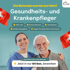 Lachende Pflegefachkraft und älterer Patient mit Schweizer Flaggen; Text: "Gesundheits- und Krankenpfleger. Jetzt in nur 60 Sek. bewerben."