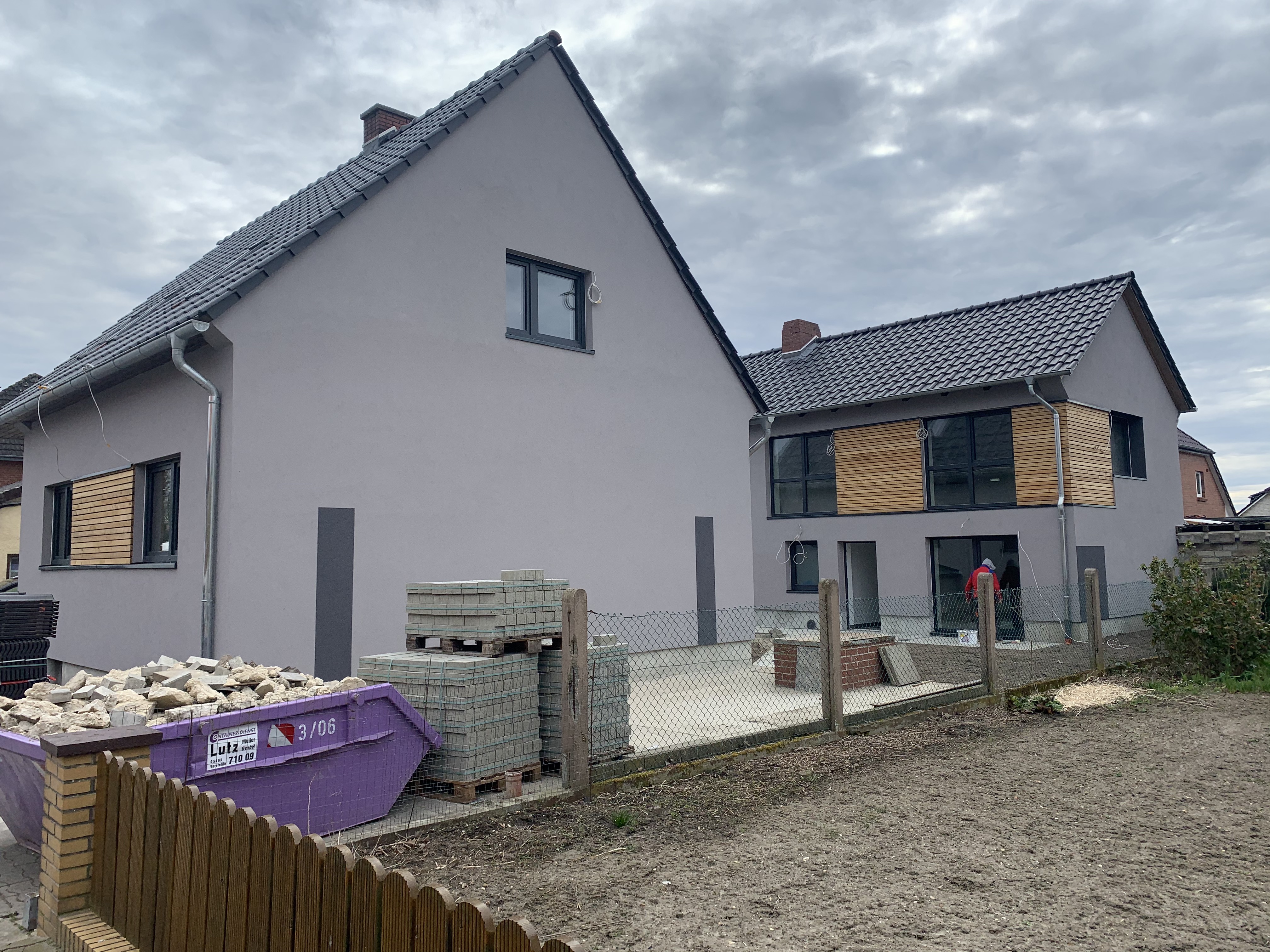 Nachher – moderne Straßenansicht