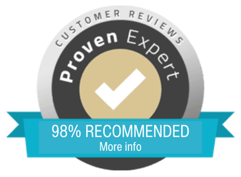 Proven Expert 98% Recommended