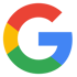 Mehrfarbiges Google-Logo in Rot, Gelb, Grün und Blau, das ein stilisiertes "G" bildet.