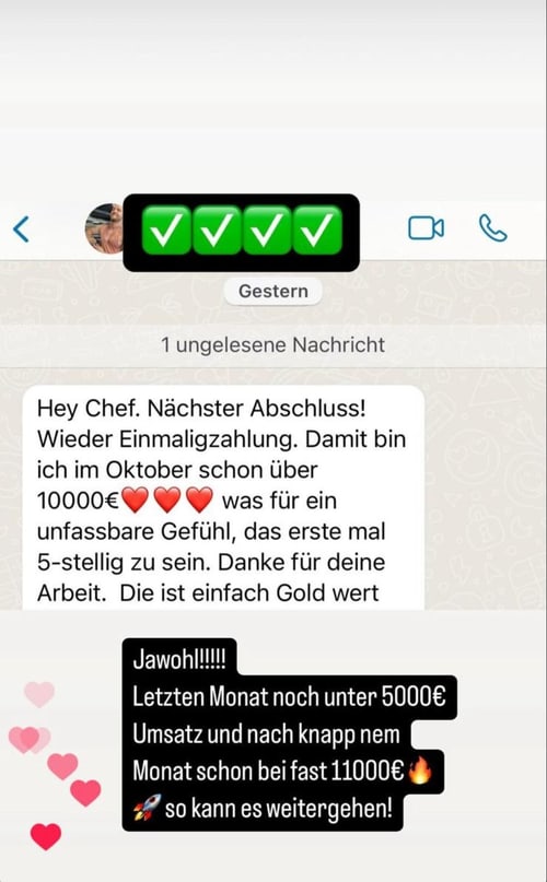 Kundenergebnis
