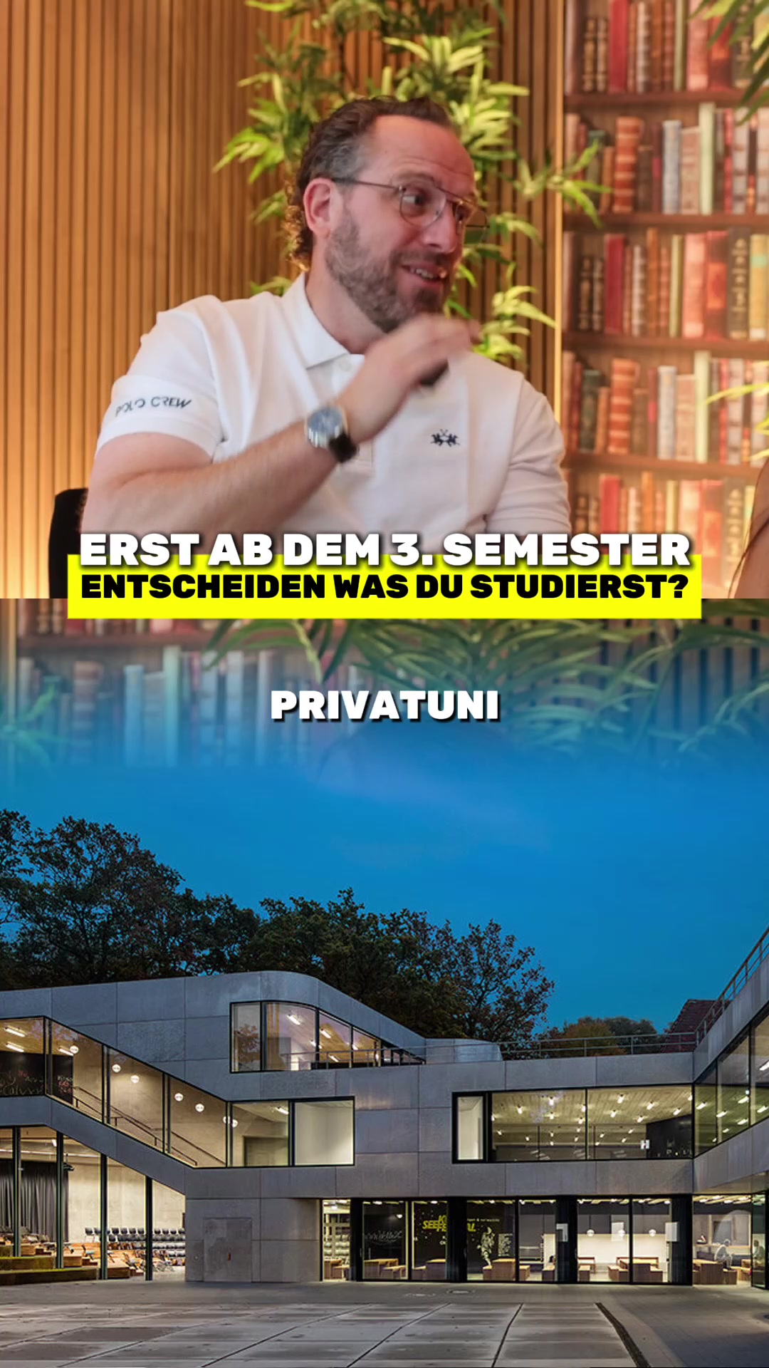 Standbild aus dem Video über das Studienkonzept der Zeppelin Universität