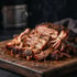 Zartes Pulled Pork aus dem Smoker – Spezialität von Feuer & Flamme Catering - Ai generiert