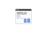 Browserfenster mit der Überschrift "Angebots- und Rechnungstool", darunter eine Tabelle mit Spalten "Posten", "Menge", "Preis", "Gesamt".
