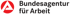 Förderungen für Weiterbildungen & Coachings (AVGS, Bildungsgutschein, etc.): Rotes Logo mit weißem „A“ in einem Kreis, daneben der schwarze Text „Bundesagentur für Arbeit“.