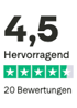4,4 Hervorragend, 4 von 5 Sternen, 15 Bewertungen.