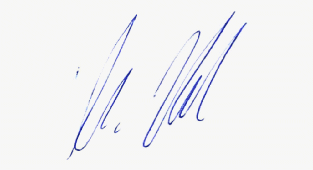 Unterschrift 