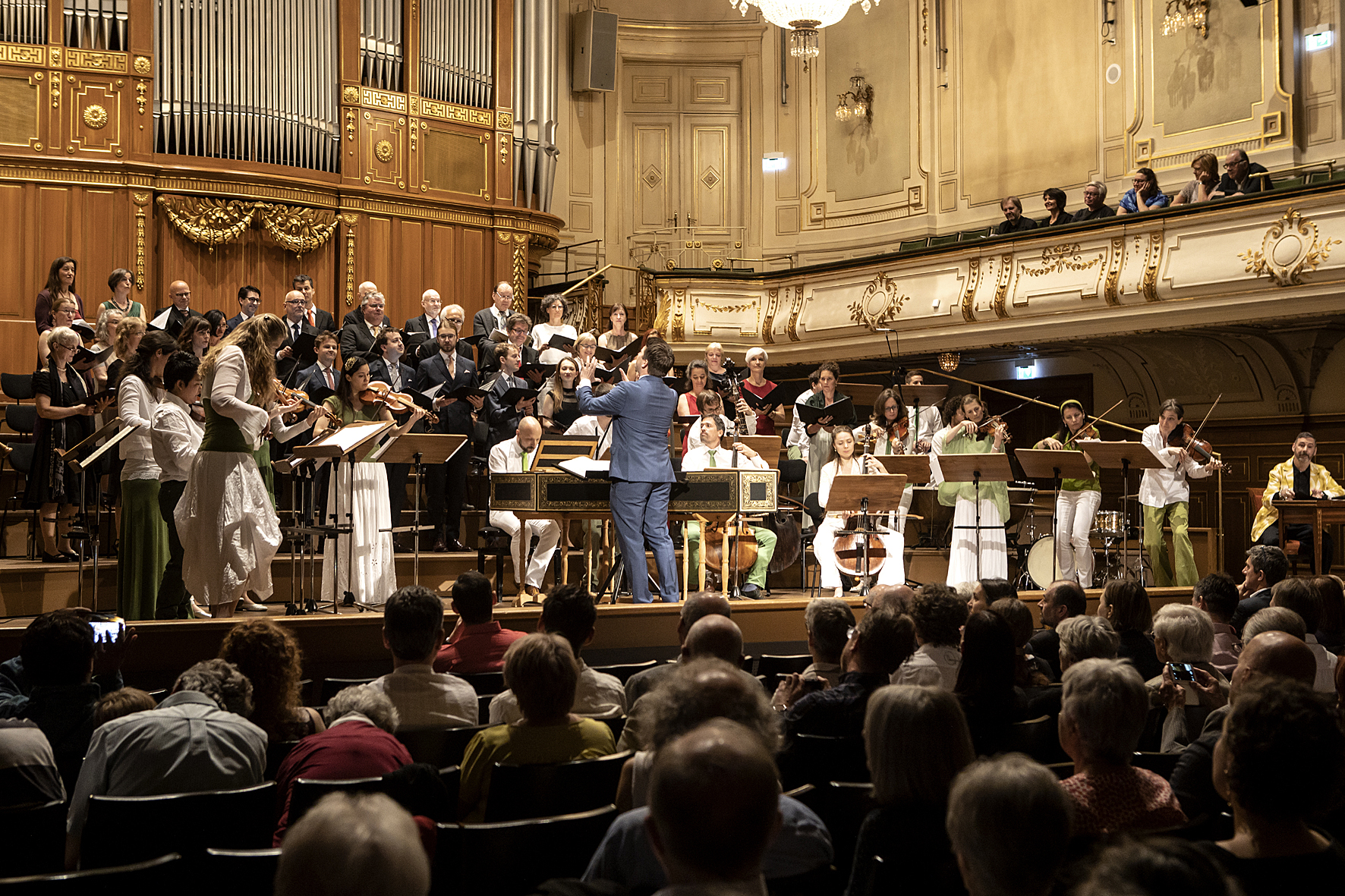 The closing gala MESSIAH in the Stefaniensaal, Voices of Spirit 2019, Graz