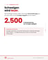 Seite mit Text "Schweigen wird teuer", 2.500 € Mindestbetrag als Verzögerungsgeld, und Tipps für richtiges Handeln.