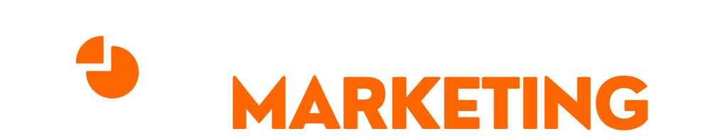 Logo von Eyecatcher Marketing mit einem weißen Augen-Symbol und orangefarbener Pupille, dazu Text.