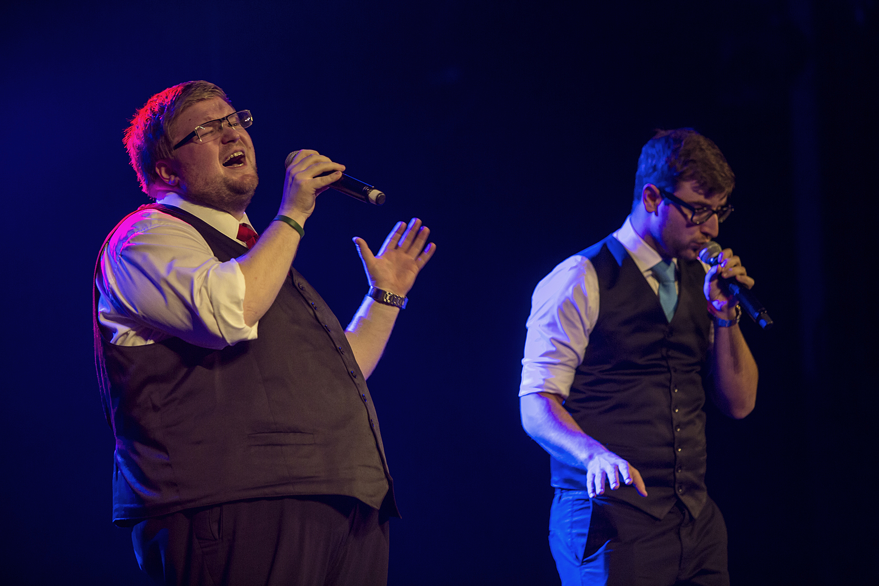 4ME performing as support act before The Real Group at the Orpheum, Voices of Spirit 2017, Graz