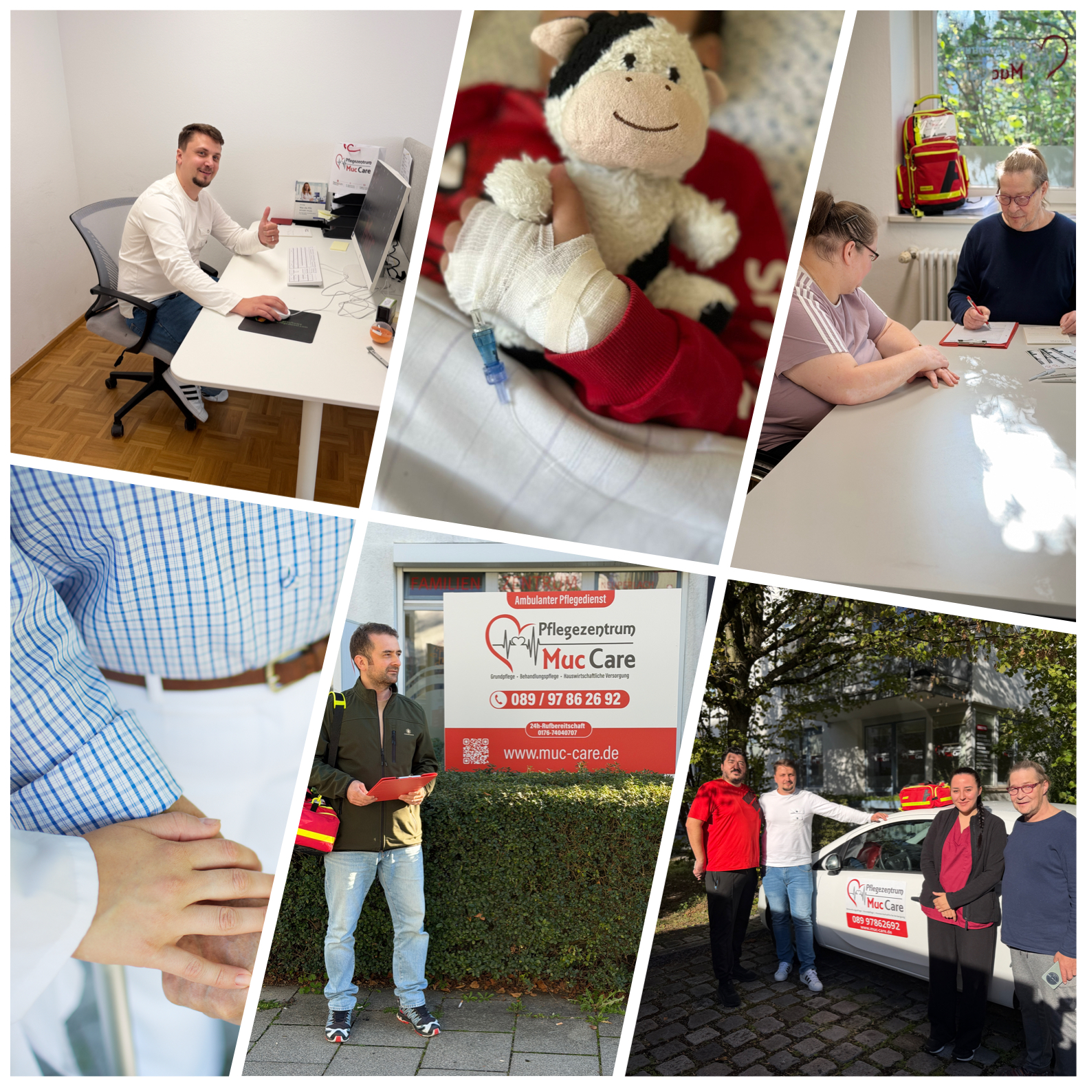 Pflege zu Hause mit dem Pflegezentrum Muc Care in München