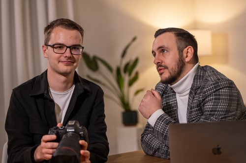 Lukas Wolf und Felix Mauersberger von Visual Storytellers Leipzig im Gespräch