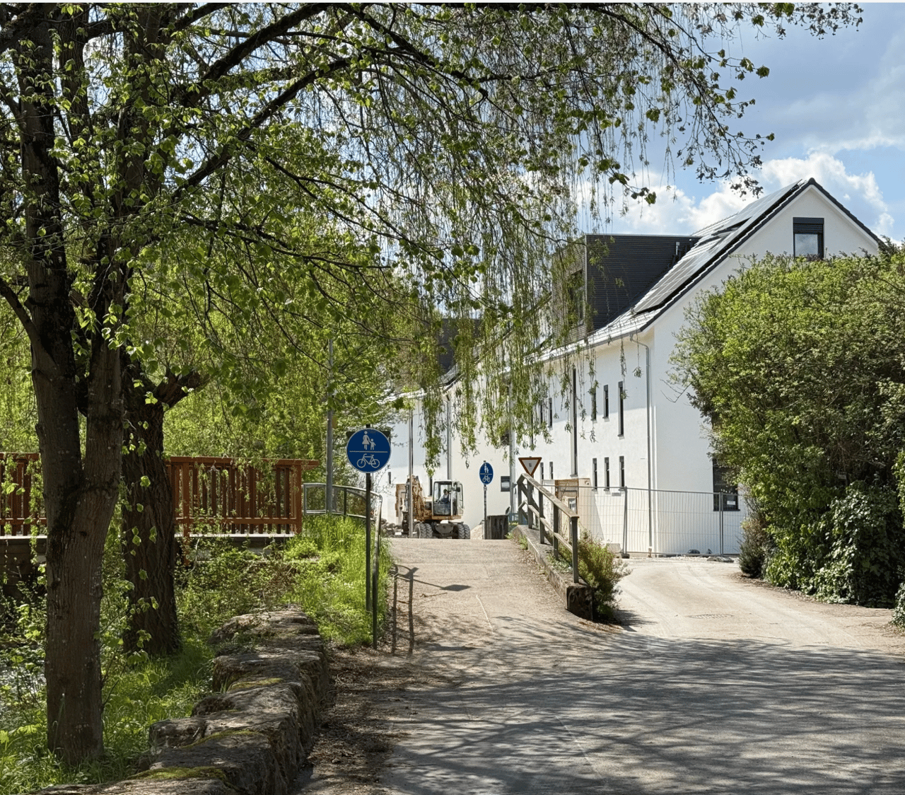 Außenansicht Goldersbachstraße