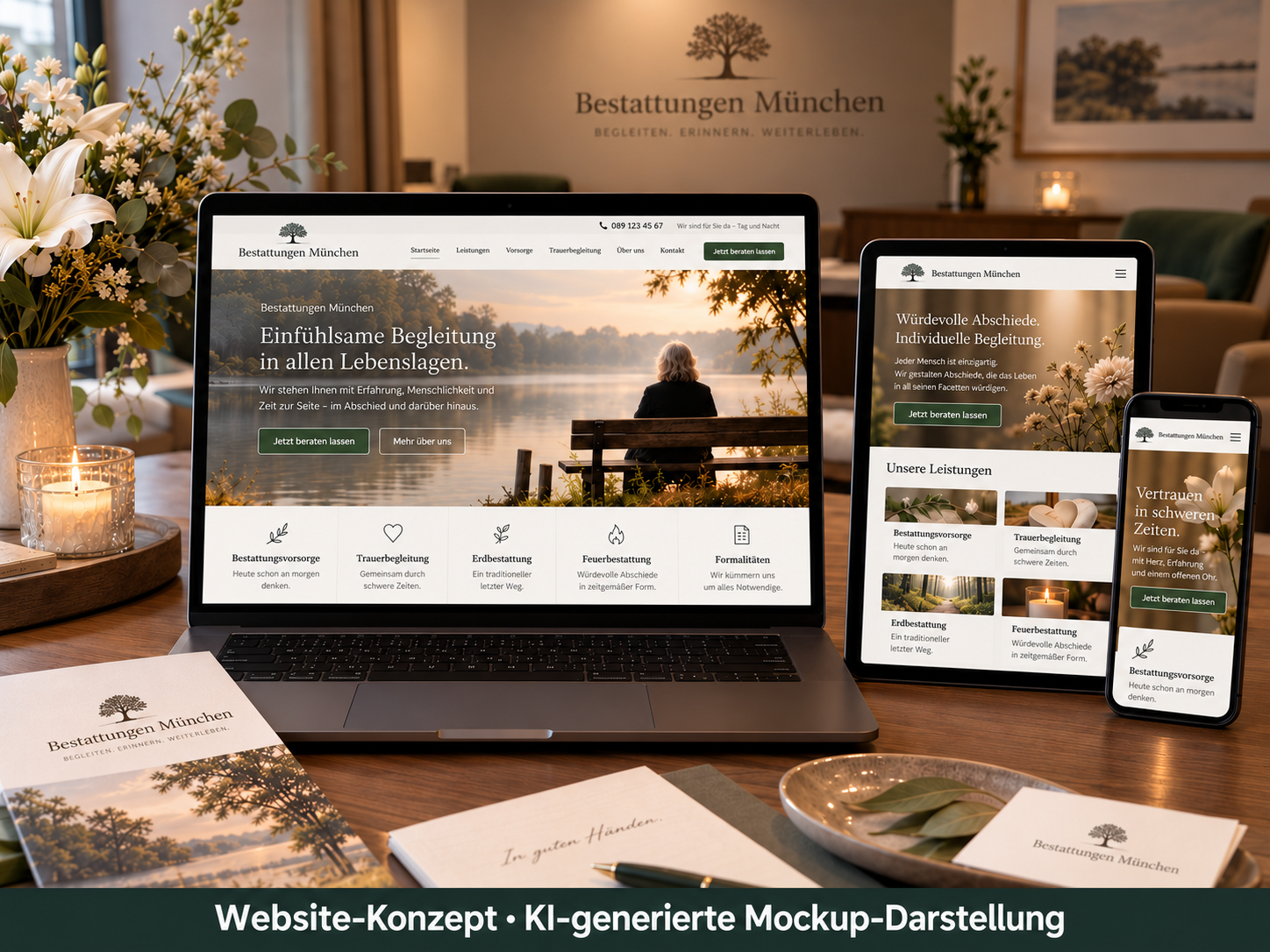 Website für einen Zahnarzt