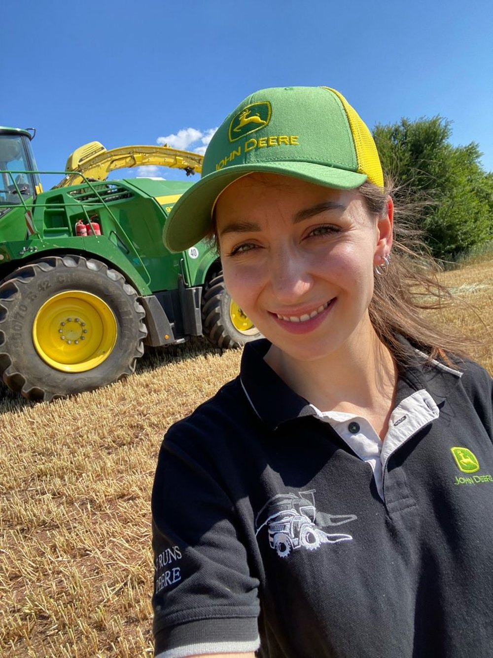 Louise Neumayer bei John Deere
