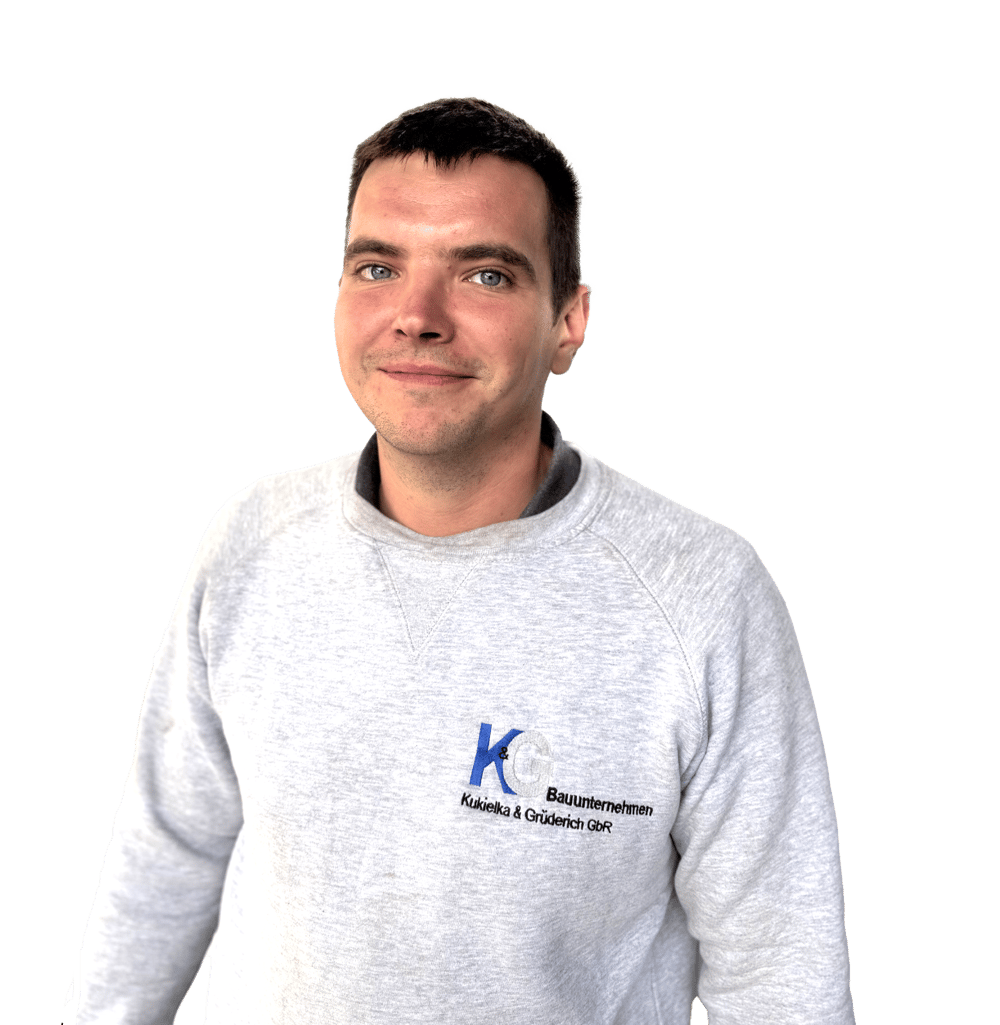 Piotr Trzeciak, Facharbeiter bei K&G Bauunternehmen in Wuppertal