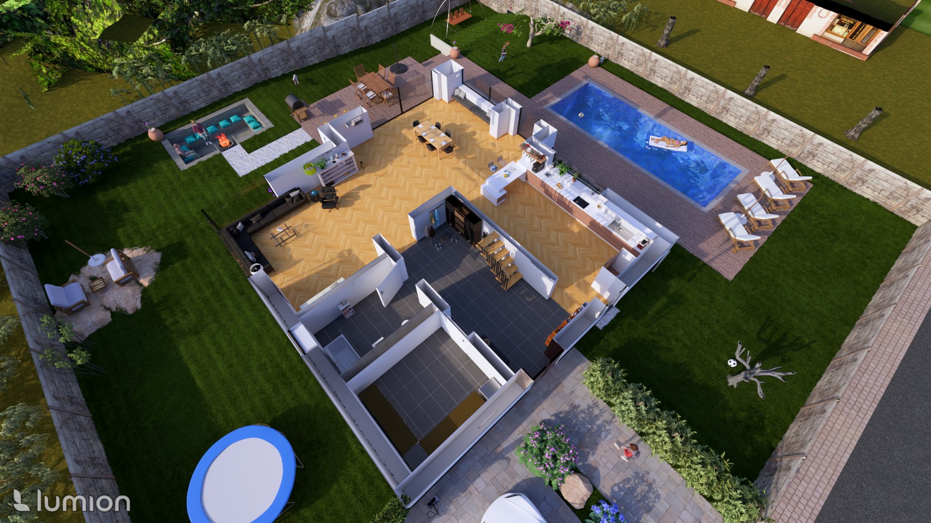 Visualisierung Außen