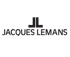 Jacques Lemans Logo mit stilisierten "JL" Initialen über dem Schriftzug "JACQUES LEMANS" auf grünem Hintergrund.