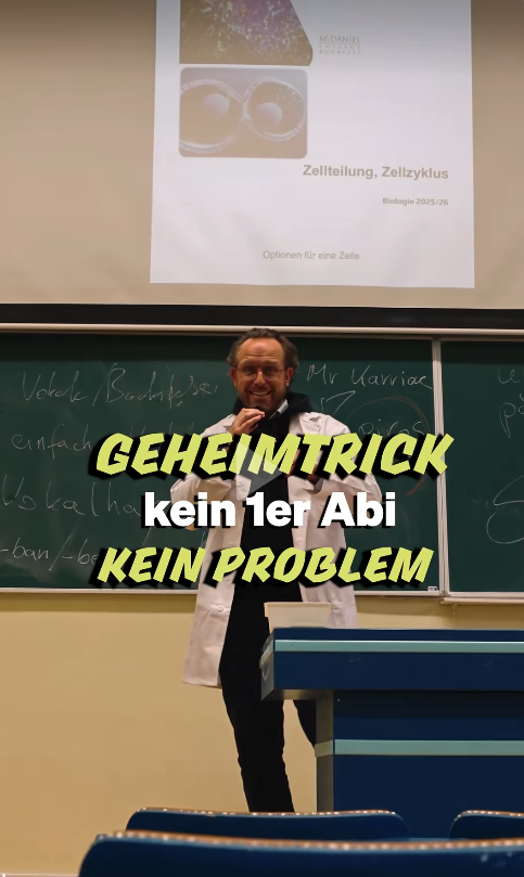 Standbild aus dem Video über die Studienvorbereitung am McDaniel College