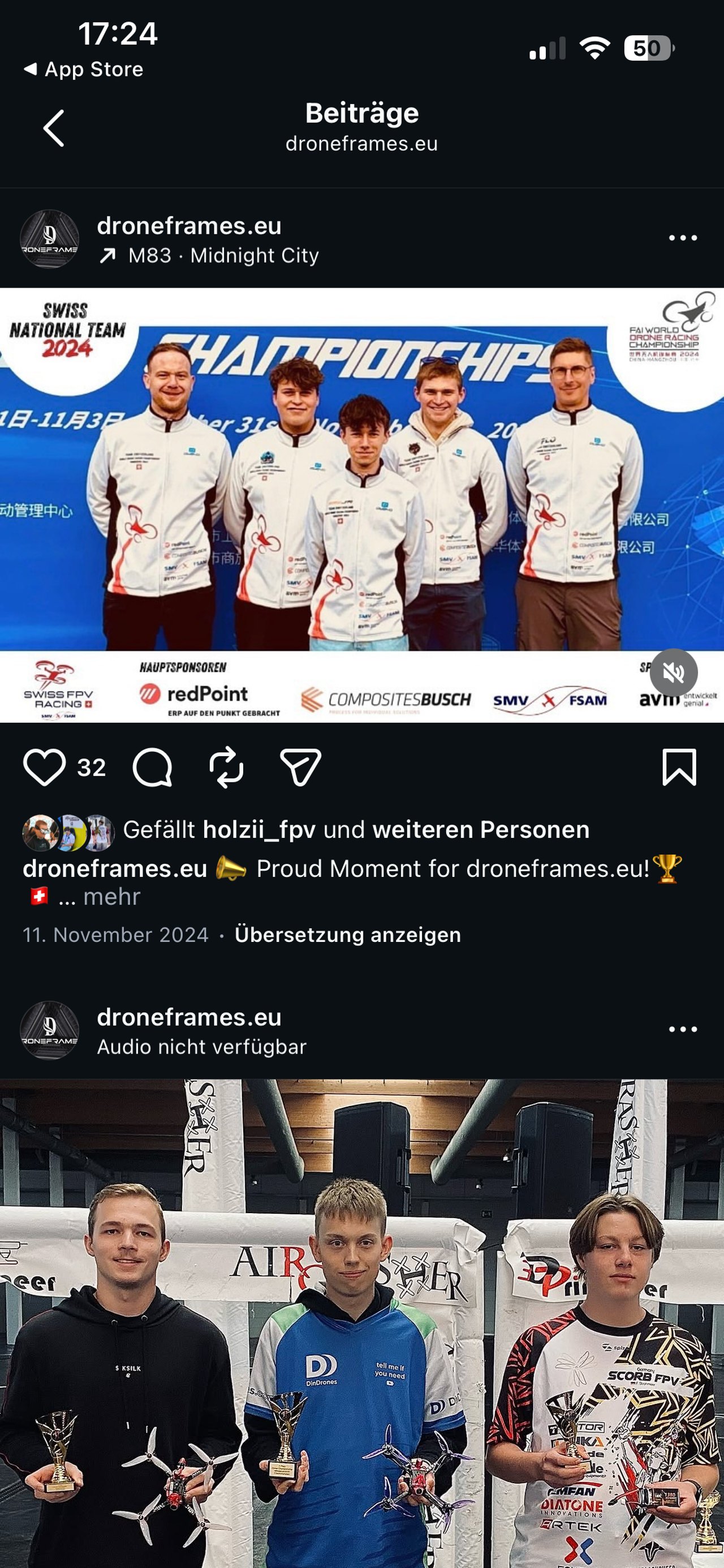 Swiss National Team · FAI World Drone Racing Championship 2024