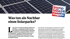 Experteninterview mit Katharina Jantzen von der kaj Solar im Immobilia Magazin zum Thema "Was tun als Nachbar eines Solarparks?"