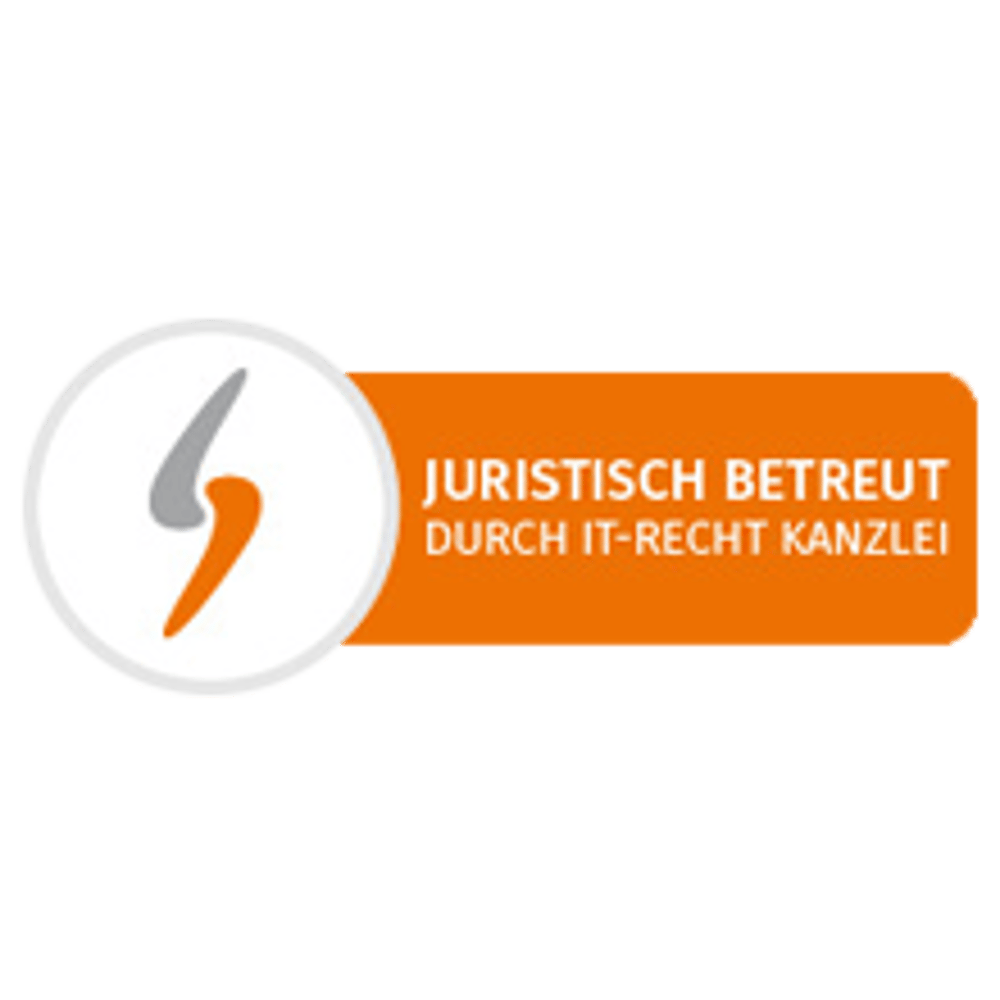 Juristisch betreut durch IT-Recht Kanzlei