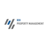Logo von HIN Property Management mit stilisiertem, blau-grauem "HIN" und "PROPERTY MANAGEMENT" in Grau.