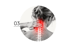 Woman holding her neck with a red glow over the cervical spine and the number 03 to the left.