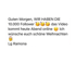 Textnachricht: "Guten Morgen, WIR HABEN DIE 10.000 Follower das Video kommt heute Abend online. Ich wünsche euch schöne Weihnachten. Lg Ramona."