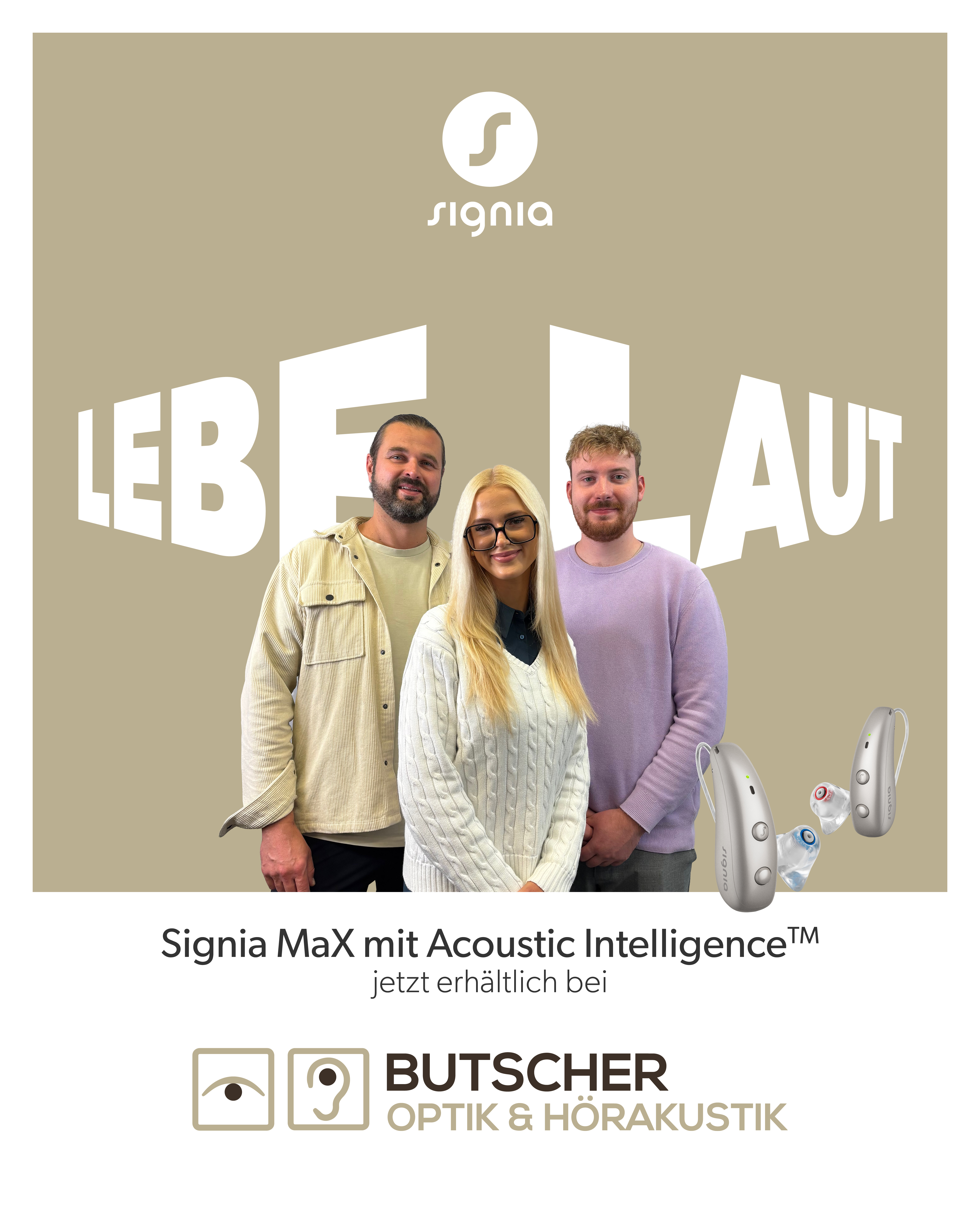 Team von Butscher Optik & Hörakustik in Bamberg
