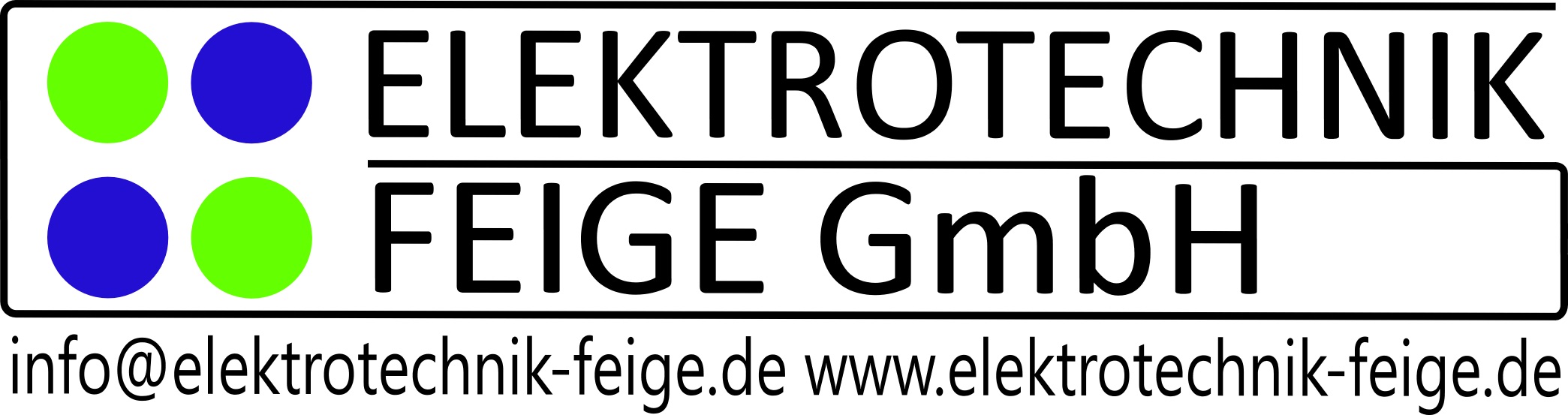 Logo Elektrotechnik Feige GmbH – Referenzkunde von Direct IT Services