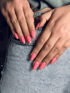 Pinkes Nageldesign mit sauberer Modellage – Fany Beauty Nagelstudio Zweibrücken-Wattweiler