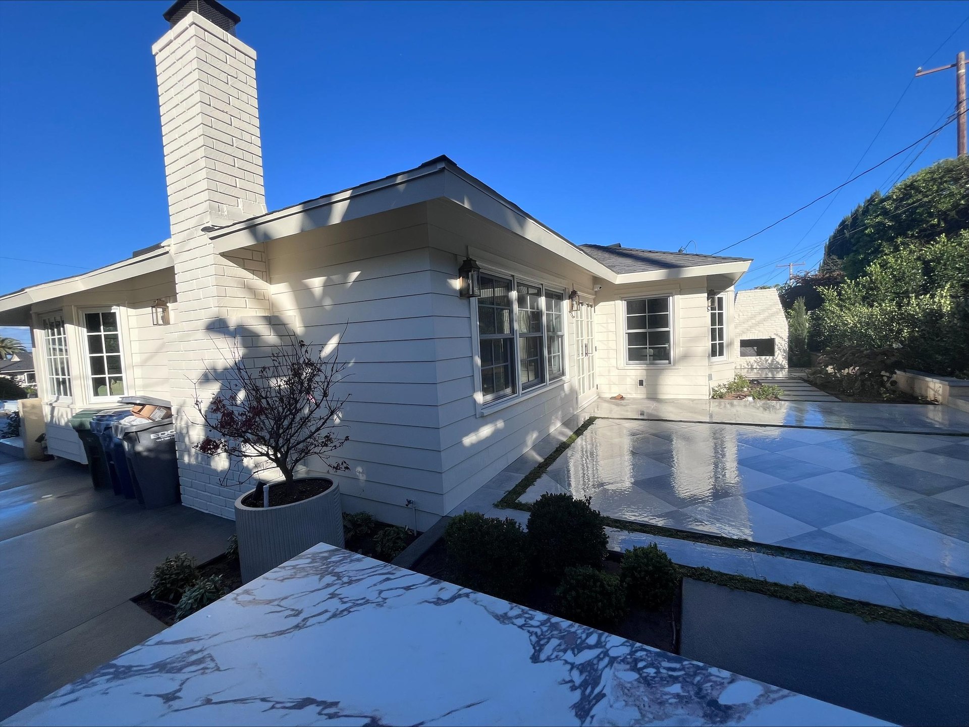 modern james hardie siding installation rancho palos verdes