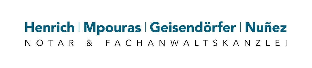 Logo von Henrich | Mpouras | Geisendörfer | Nuñez Notar und Fachanwalts Kanzlei GbR