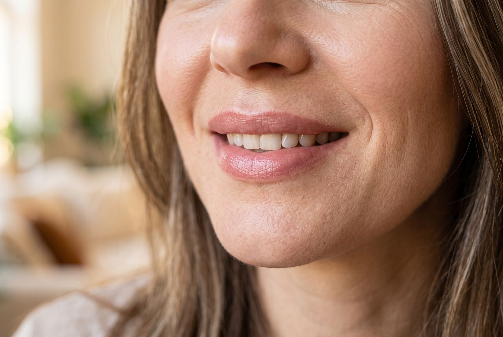 Lippen mit dezentem Permanent Make-up
