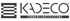 Graues KADECO Logo mit vertikalen Streifen links und der Unterschrift „SONNENSCHUTZSYSTEME“.