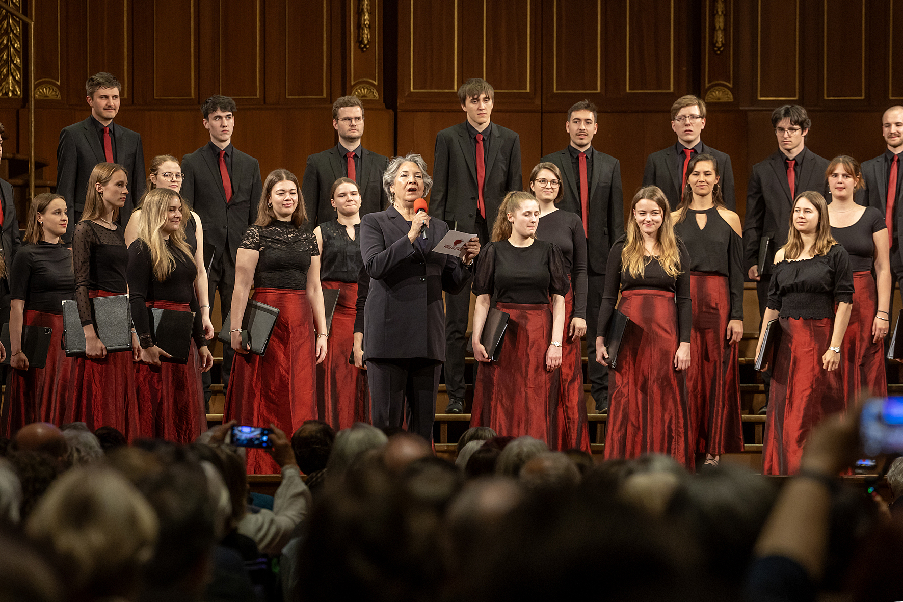 Studiochor Cantanima at the opening concert in the Stefaniensaal, Voices of Spirit 2026, Graz