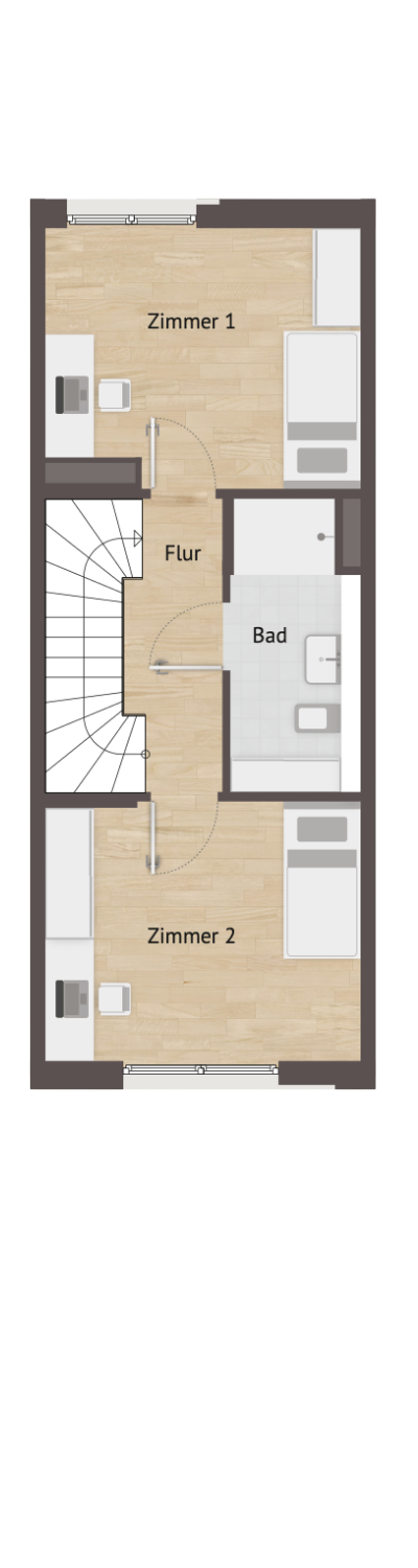 Townhouse 35 – 1. Obergeschoss
