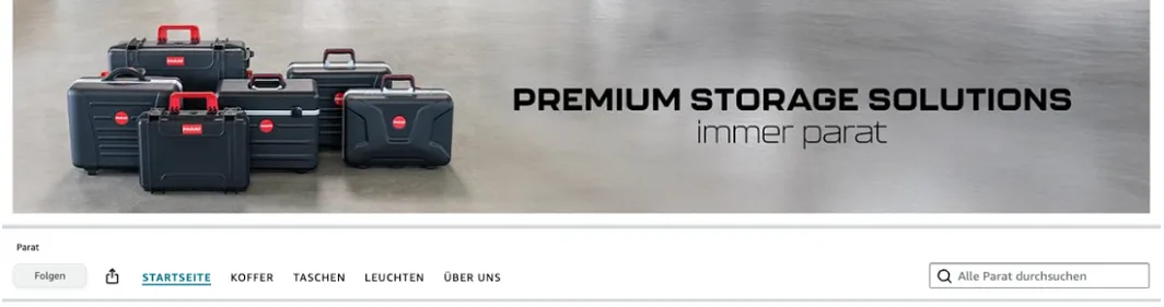 Amazon Brand Store von PARAT